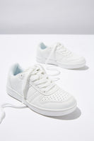 Kids Spliced Trainer - White