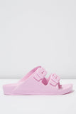 Kids Twin Strap Slide - Pink Lavendar